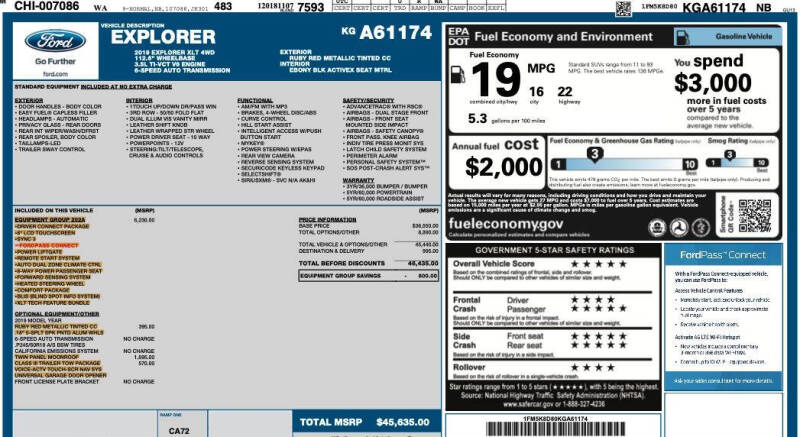 2019 Ford Explorer XLT