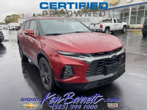 2019 Chevrolet Blazer for sale at KEN BARRETT CHEVROLET CADILLAC in Batavia NY