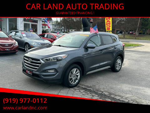2018 Hyundai Tucson for sale at CAR LAND  AUTO TRADING in Raleigh NC