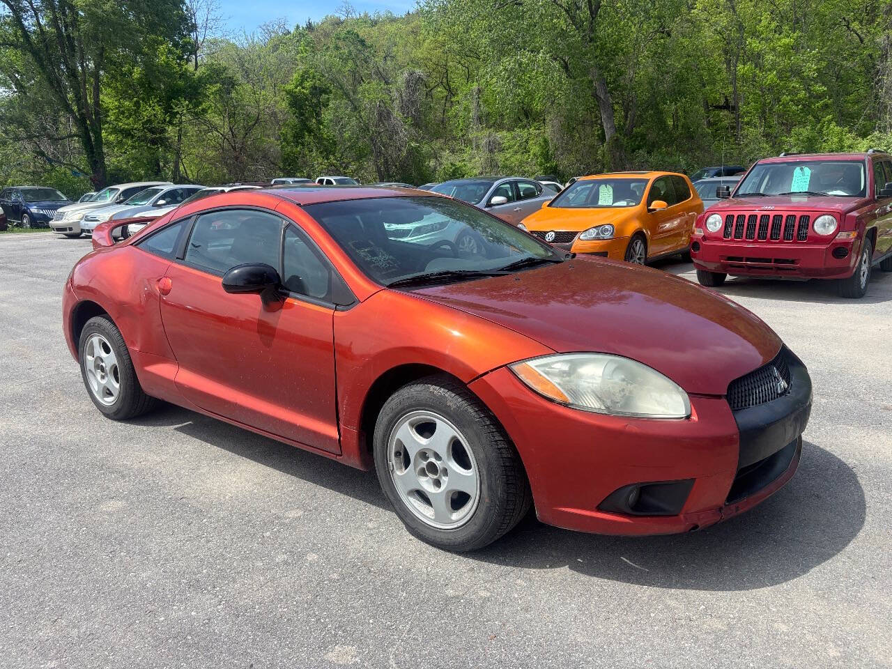 Orange 2009 Mitsubishi Eclipse GT GT 2dr Hatchback 1
