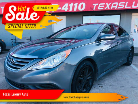 2014 Hyundai Sonata for sale at Texas Luxury Auto in Cedar Hill TX