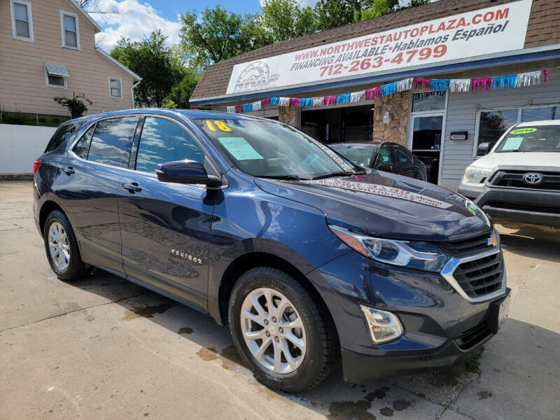 2018 Chevrolet Equinox for sale at NORTHWEST AUTO PLAZA LLC in Denison IA