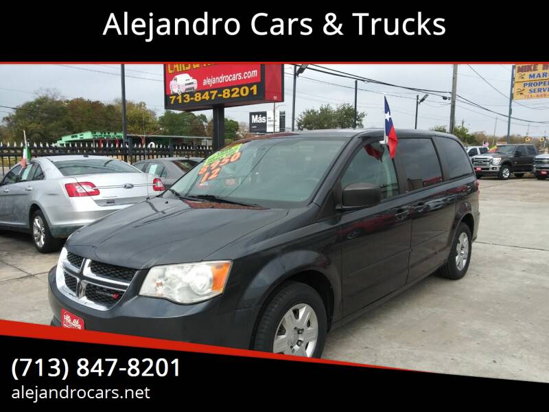 2012 Dodge Grand Caravan for sale at Alejandro Cars & Trucks Inc in Houston TX