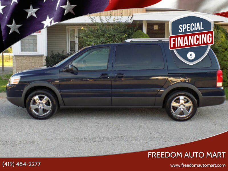 2005 Pontiac Montana SV6 for sale at Freedom Auto Mart in Bellevue OH