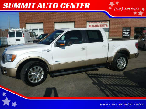 2012 Ford F-150 for sale at SUMMIT AUTO CENTER in Summit IL