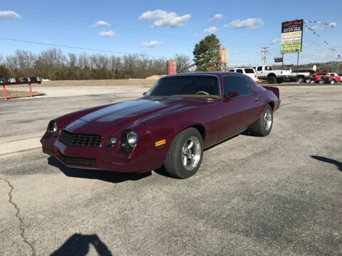 1979 Chevrolet Camaro for sale at EAGLE ROCK AUTO SALES in Eagle Rock MO