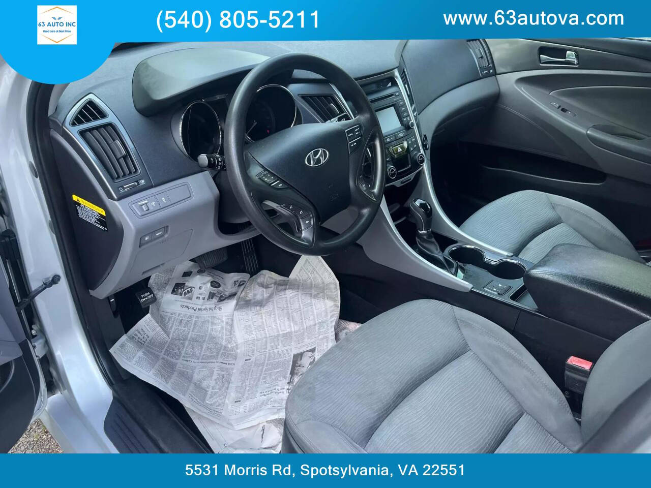 2015 Hyundai SONATA Hybrid for sale at 63 Auto Inc in Spotsylvania, VA