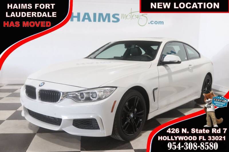 2015 BMW 4 Series for sale at Haims Motors Miami in Miami Gardens FL