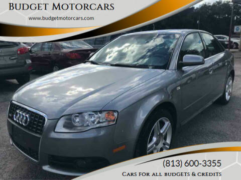 2008 Audi A4 for sale at Budget Motorcars in Tampa FL
