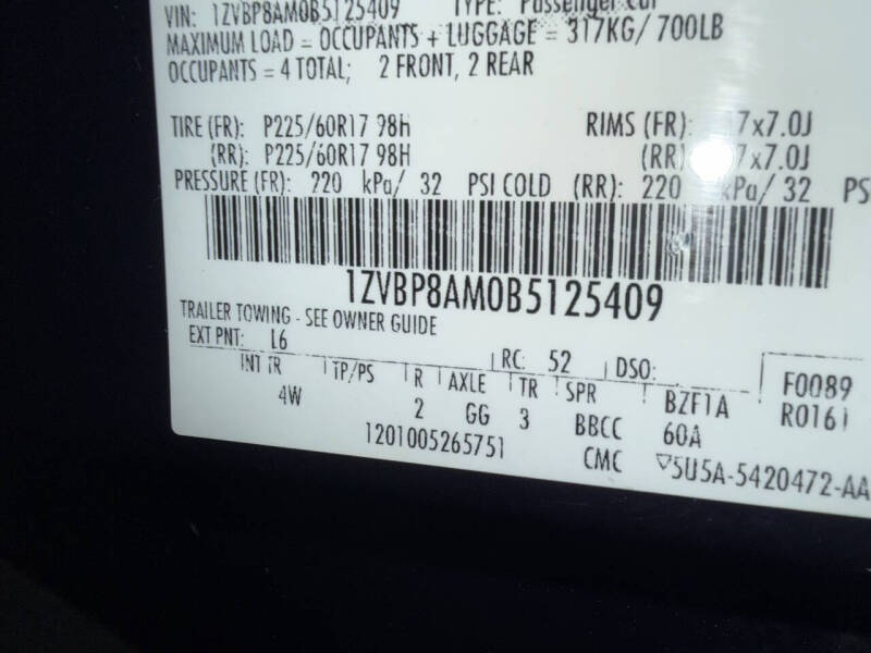 2011 Ford Mustang V6 Premium