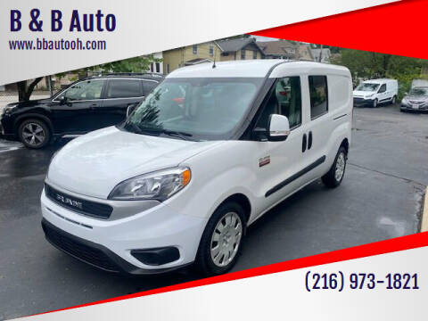 2019 RAM ProMaster City for sale at B & B Auto in Cleveland OH