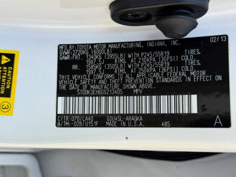 2013 Toyota Highlander Limited