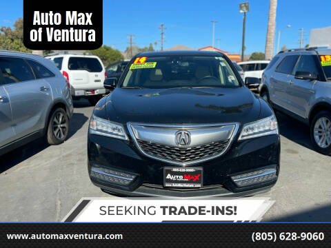 2014 Acura MDX for sale at Auto Max of Ventura in Ventura CA
