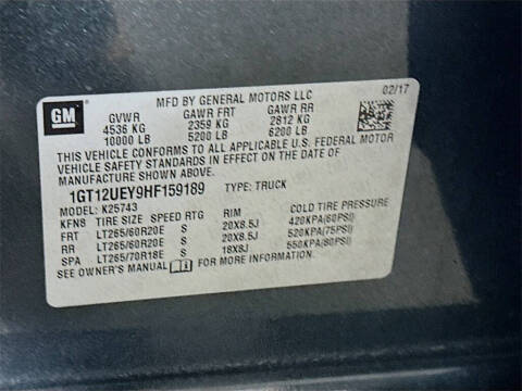 2017 GMC Sierra 2500HD Denali