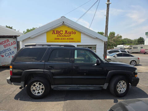 2004 Chevrolet Tahoe for sale at ABC AUTO CLINIC CHUBBUCK in Chubbuck ID