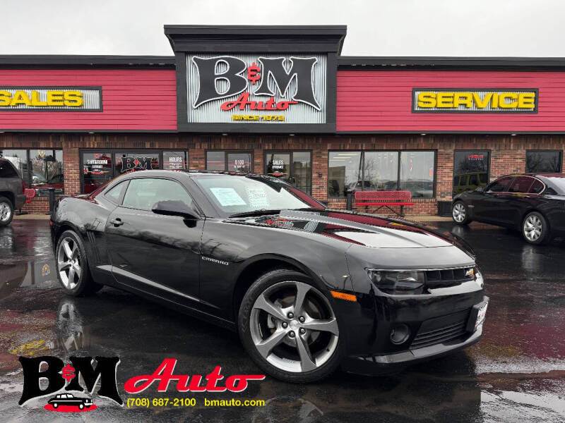 2014 Chevrolet Camaro for sale at B & M Auto Sales Inc. in Oak Forest IL