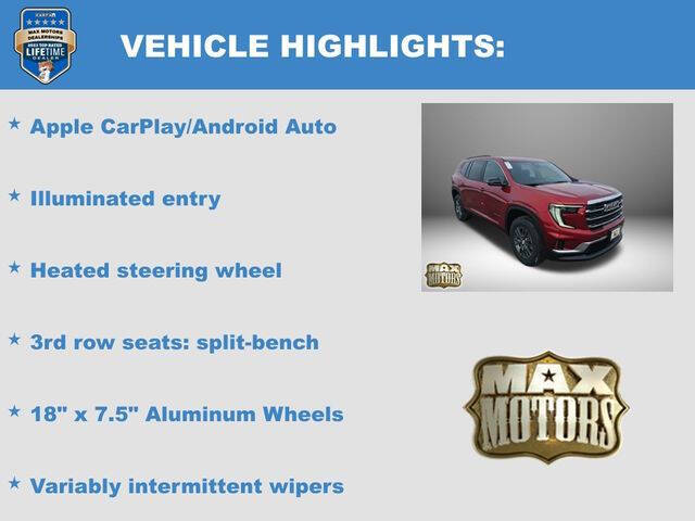 2026 GMC Acadia Elevation