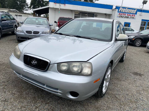 2002 Hyundai Elantra for sale at Preferred Motors, Inc. in Tacoma WA