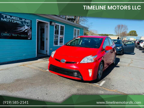 2015 Toyota Prius for sale at Timeline Motors LLC in Clayton NC