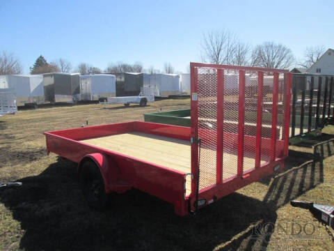 2026 Rice Trailers Single Axle Utility SST8212