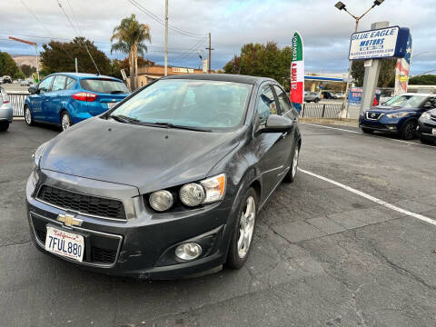 2013 Chevrolet Sonic for sale at Blue Eagle Motors in Fremont CA