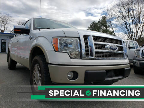 2010 Ford F-150 for sale at Jacob's Auto Sales Inc in West Bridgewater MA