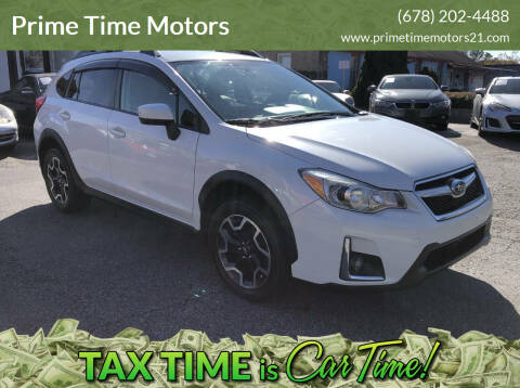 2016 Subaru Crosstrek for sale at Prime Time Motors in Marietta GA
