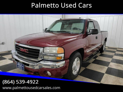 2005 GMC Sierra 1500 for sale at Palmetto Used Cars in Piedmont SC
