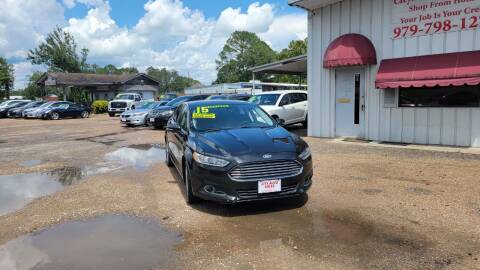 2015 Ford Fusion for sale at City Auto Sales in Brazoria TX