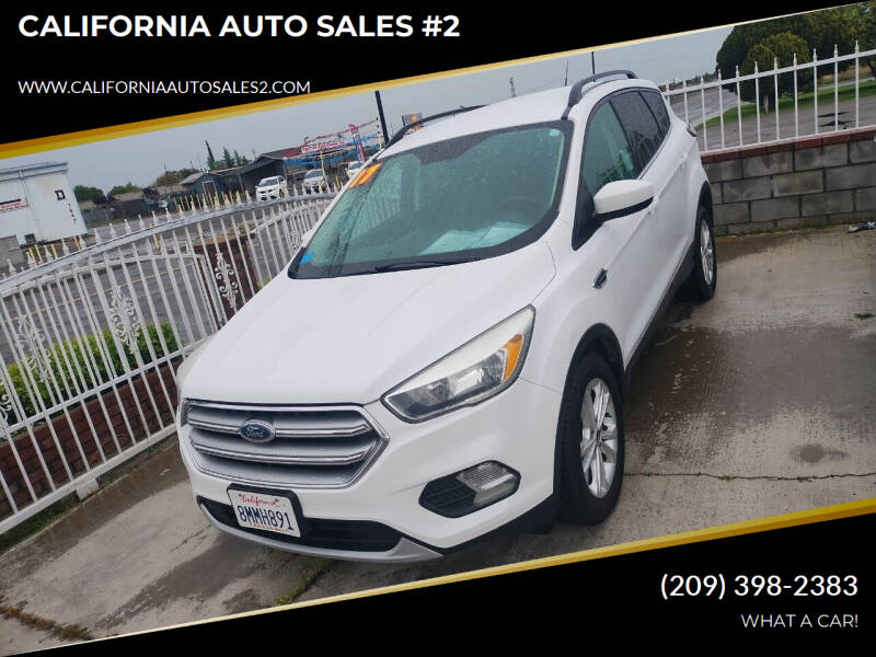 2017 Ford Escape for sale at CALIFORNIA AUTO SALES #2 in Livingston CA