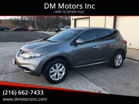 2014 Nissan Murano for sale at DM Motors Inc in Maple Heights OH