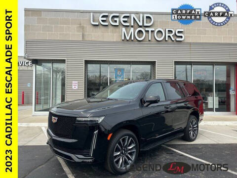 2023 Cadillac Escalade for sale at Legend Motors of Waterford in Waterford MI