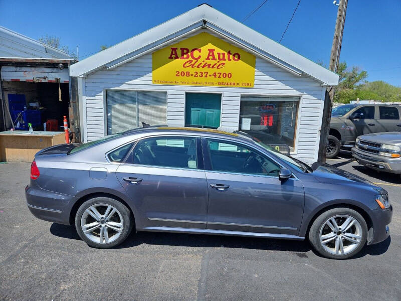 2012 Volkswagen Passat for sale at ABC AUTO CLINIC CHUBBUCK in Chubbuck ID