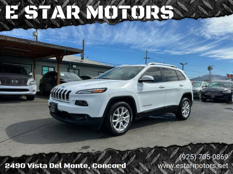 2017 Jeep Cherokee for sale at E STAR MOTORS in Concord CA