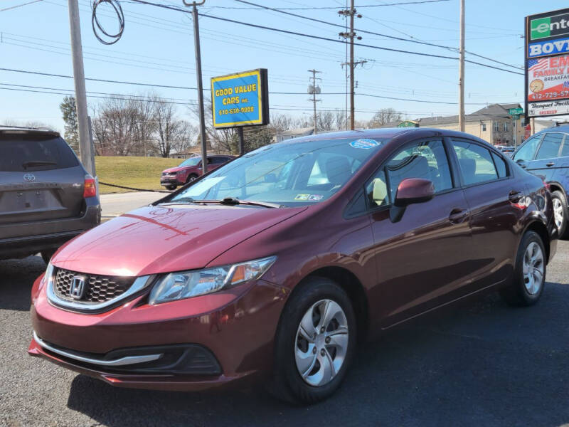 2013 Honda Civic for sale at Good Value Cars Inc in Norristown PA