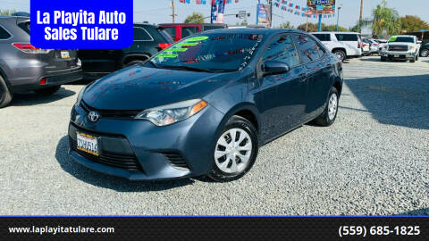 2016 Toyota Corolla for sale at La Playita Auto Sales Tulare in Tulare CA