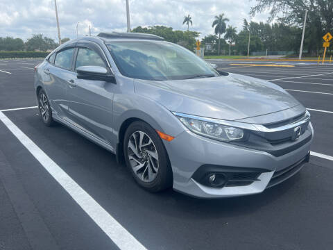 2017 Honda Civic for sale at Nation Autos Miami in Hialeah FL
