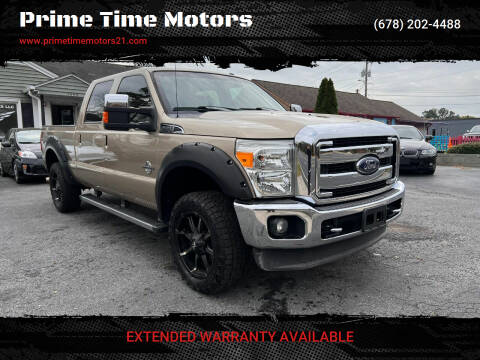 2014 Ford F-250 Super Duty for sale at Prime Time Motors in Marietta GA