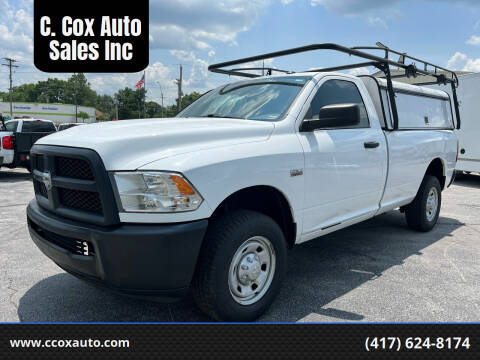 2016 RAM 2500 for sale at C. Cox Auto Sales Inc in Joplin MO