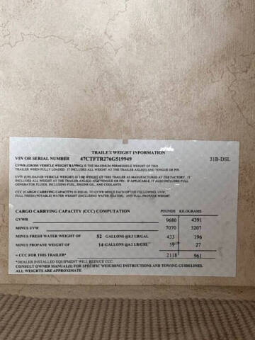 2006 Dutchmen Fourwinds 31B