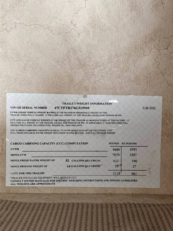 2006 Dutchmen Fourwinds 31B