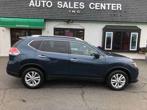 2015 Nissan Rogue for sale at Auto Sales Center Inc in Holyoke MA