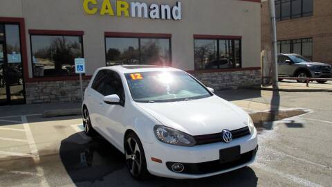 2012 Volkswagen Golf for sale at CarMand in Oklahoma City OK