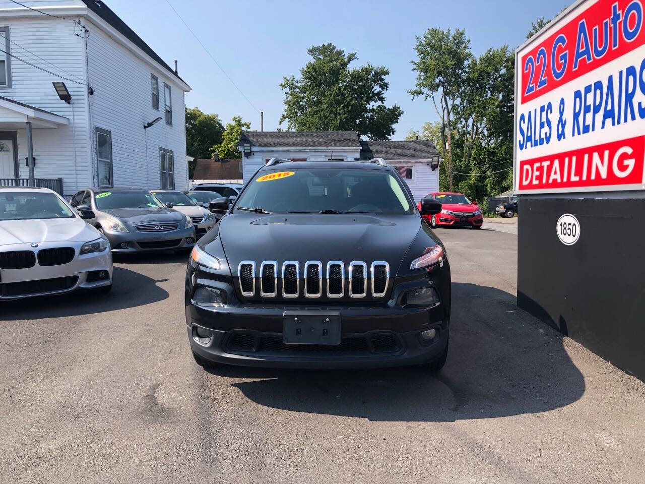 2015 Jeep Cherokee for sale at 22 G Auto Sales in Schenectady, NY