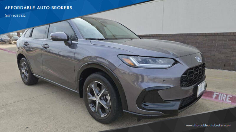 2023 Honda HR-V for sale at AFFORDABLE AUTO BROKERS in Keller TX