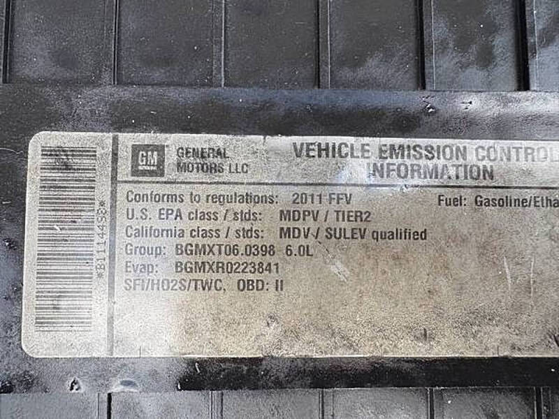 2011 Chevrolet Express 3500