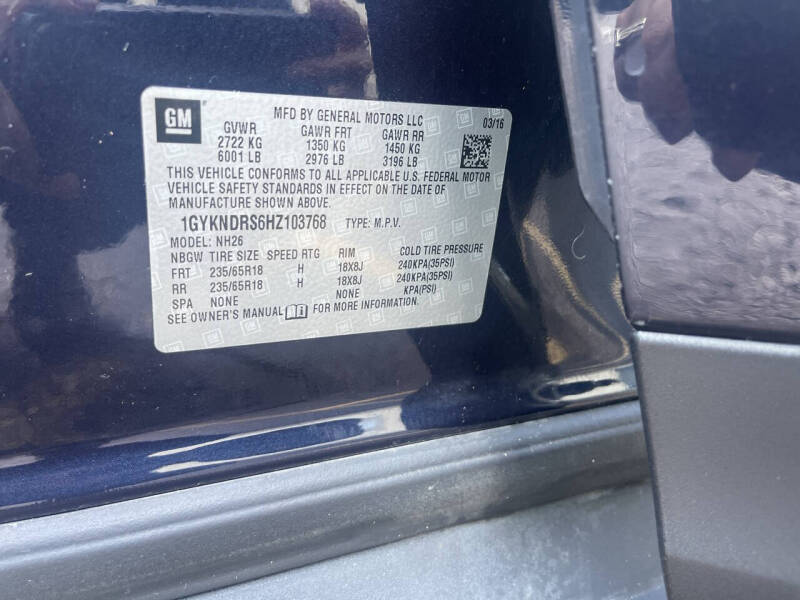 2017 Cadillac XT5 Luxury