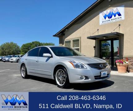 2012 Nissan Altima for sale at Western Mountain Bus & Auto Sales in Nampa ID