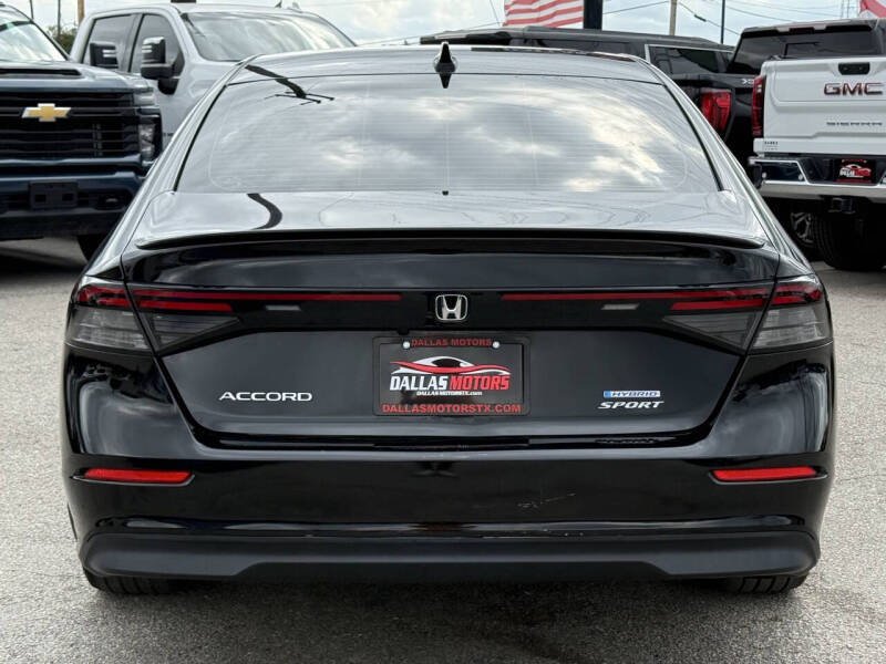 2024 Honda Accord Hybrid Sport