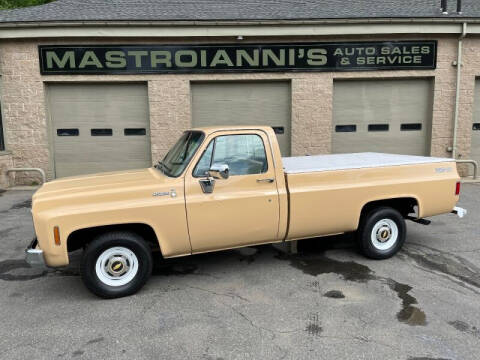 1978 Chevrolet C/K 10 Series for sale at Mastroianni Auto Sales in Palmer MA
